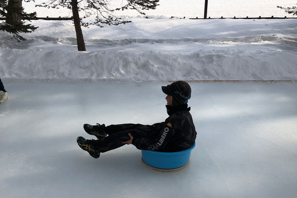 おびひろ氷まつり 車いすカーリング＆冬の車いすグッツ体験会